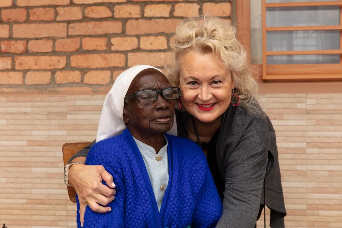 Carolina with Bernadine